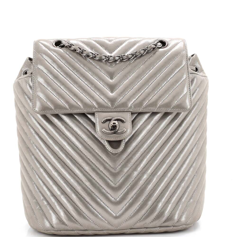 Chanel Urban Spirit Backpack Chevron #227574C36B
